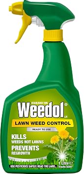 Weedol Lawn Weedkiller, ready to use, 1L