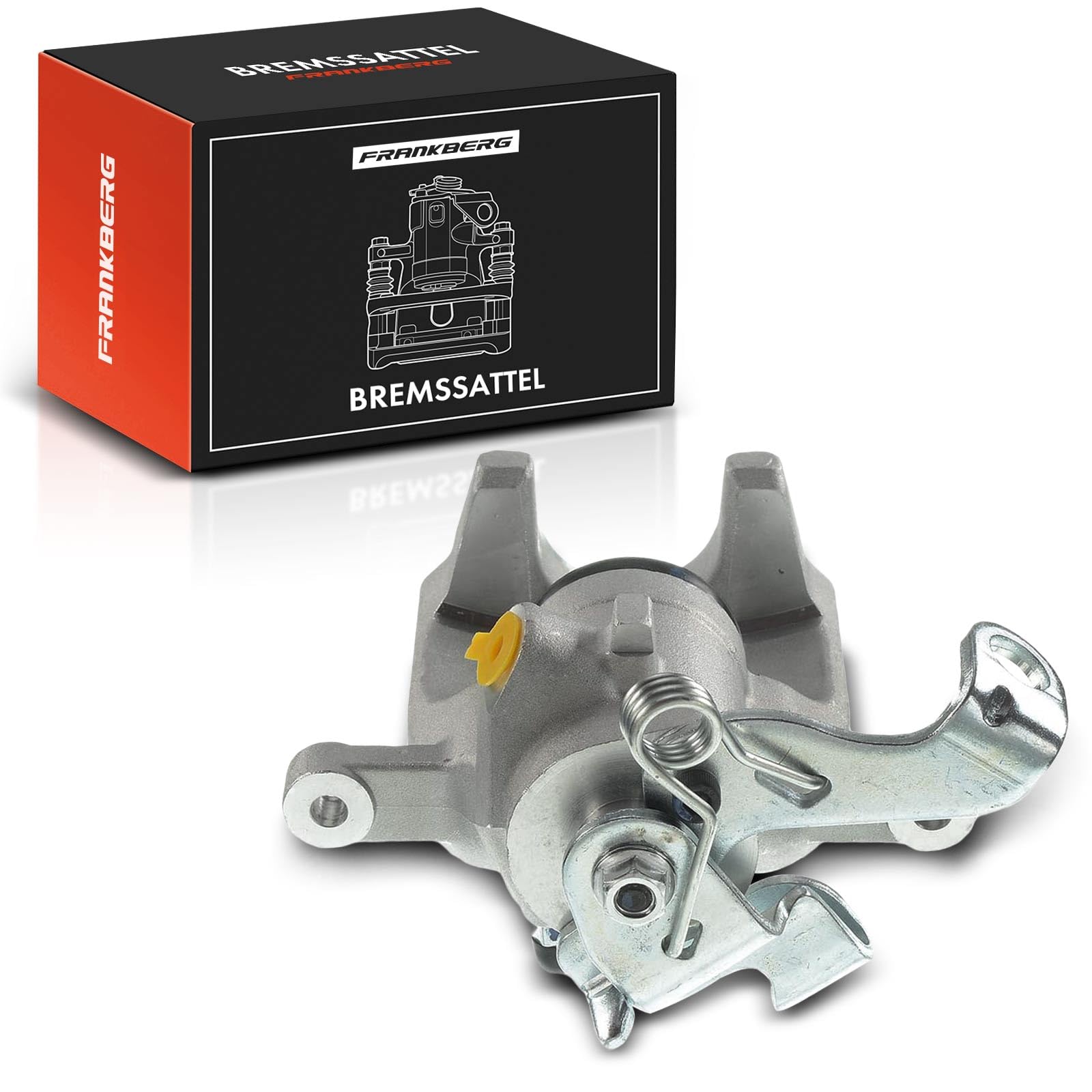 Frankberg Étrier de frein Pince de frein Arrière Gauche fonte d'Aluminium | Compatible avec C4 II B7 DS4 DS4/DS4 Crossback 3008 MPV 0U 308 CC 4B 308 I 4A 4C RCZ Remplacer# 4401Q0