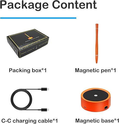 Miniatura 7 de RERBO Bolígrafo flotante magnético que alivia el estrés de pie y se balancea libremente para regalos únicos, decoración de escritorio de oficina en