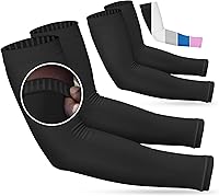 Vista 23 de SportsTrail Mangas Refrescantes para Brazos para Hombres y Mujeres – Transpirables, Protección Solar UV, Mangas Deportivas para Brazos para Mujeres