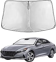 Vista 165 de EcoNour Parasol para Subaru Crosstrek 2013-2015 2016 2017, visera solar para parabrisas delantero y ventana, bloqueador de calor UV y protector