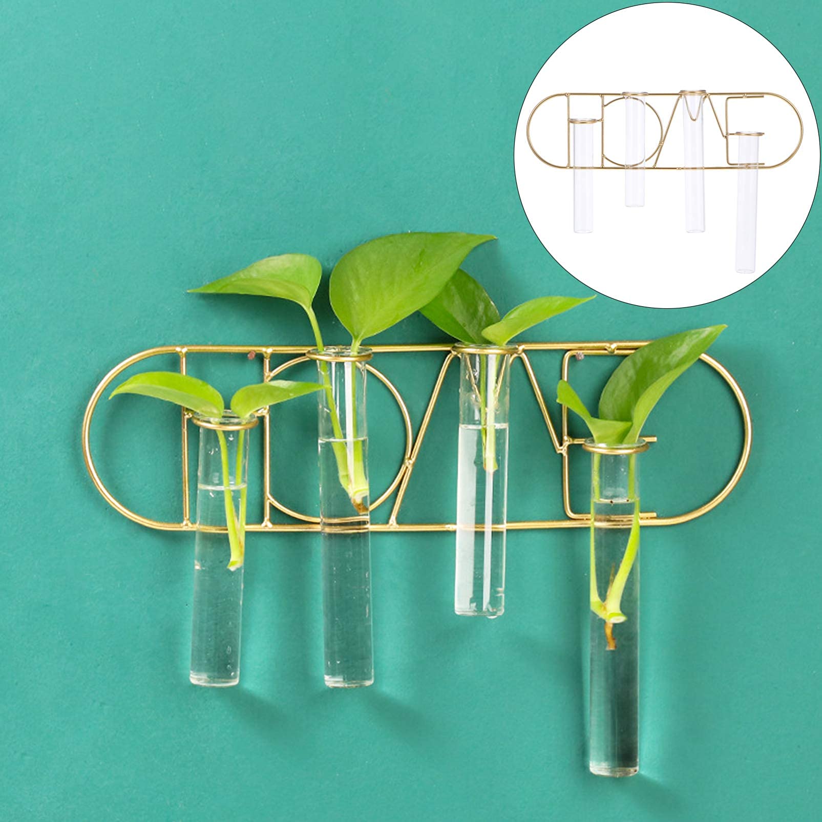 1 Set Fioriere da appendere in vetro Vasi per piante Terrari in vetro Contenitori per piante acquatiche Vasi da fiori Fioriera da tavolo in vetro per piante idroponiche Casa Giardino Decorazioni per