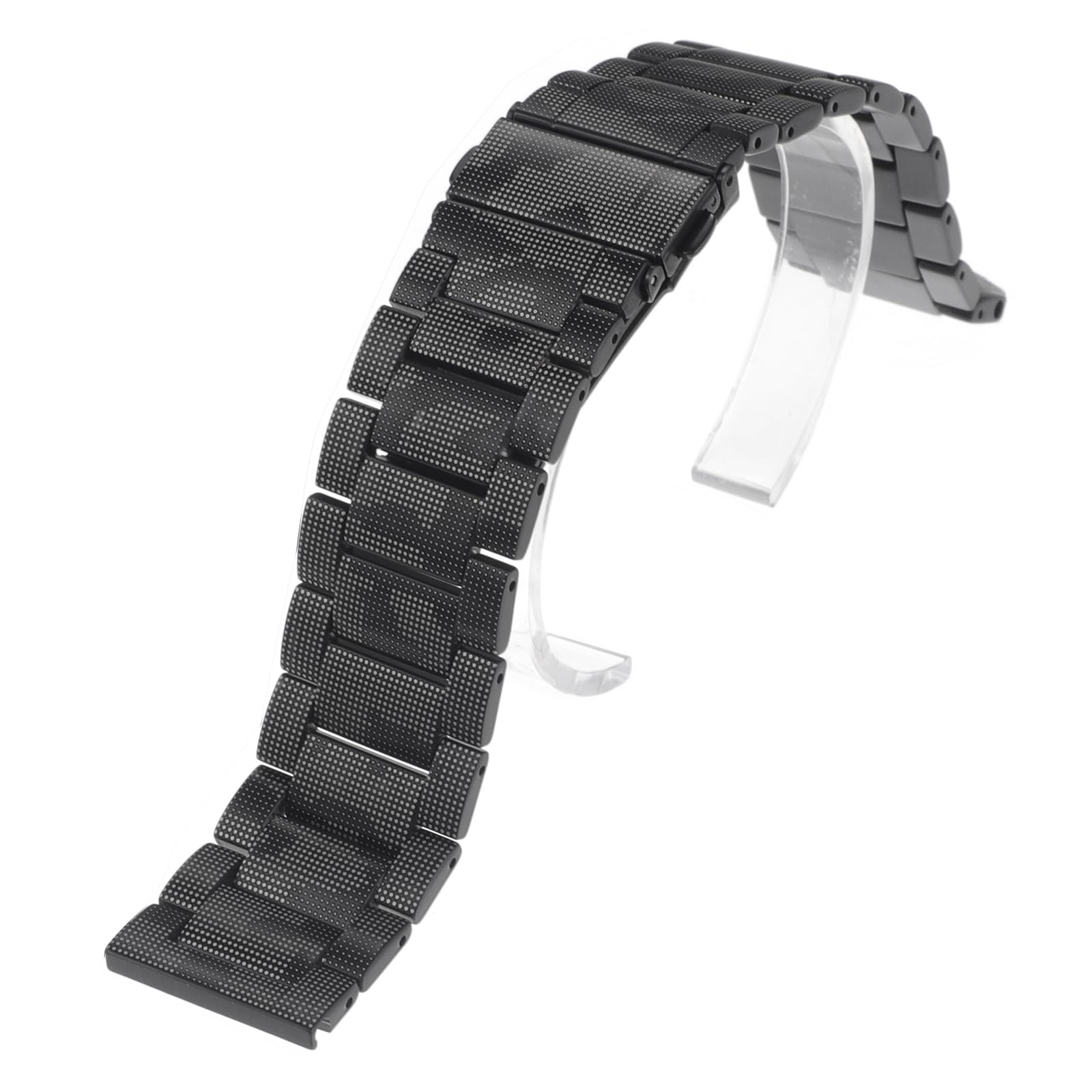 Titan Armband für Garmin Venus X1, 24mm Schnellverschluss-Metallarmband mit integriertem Schnallenband als Ersatz für die Garmin-Uhr Venu X1