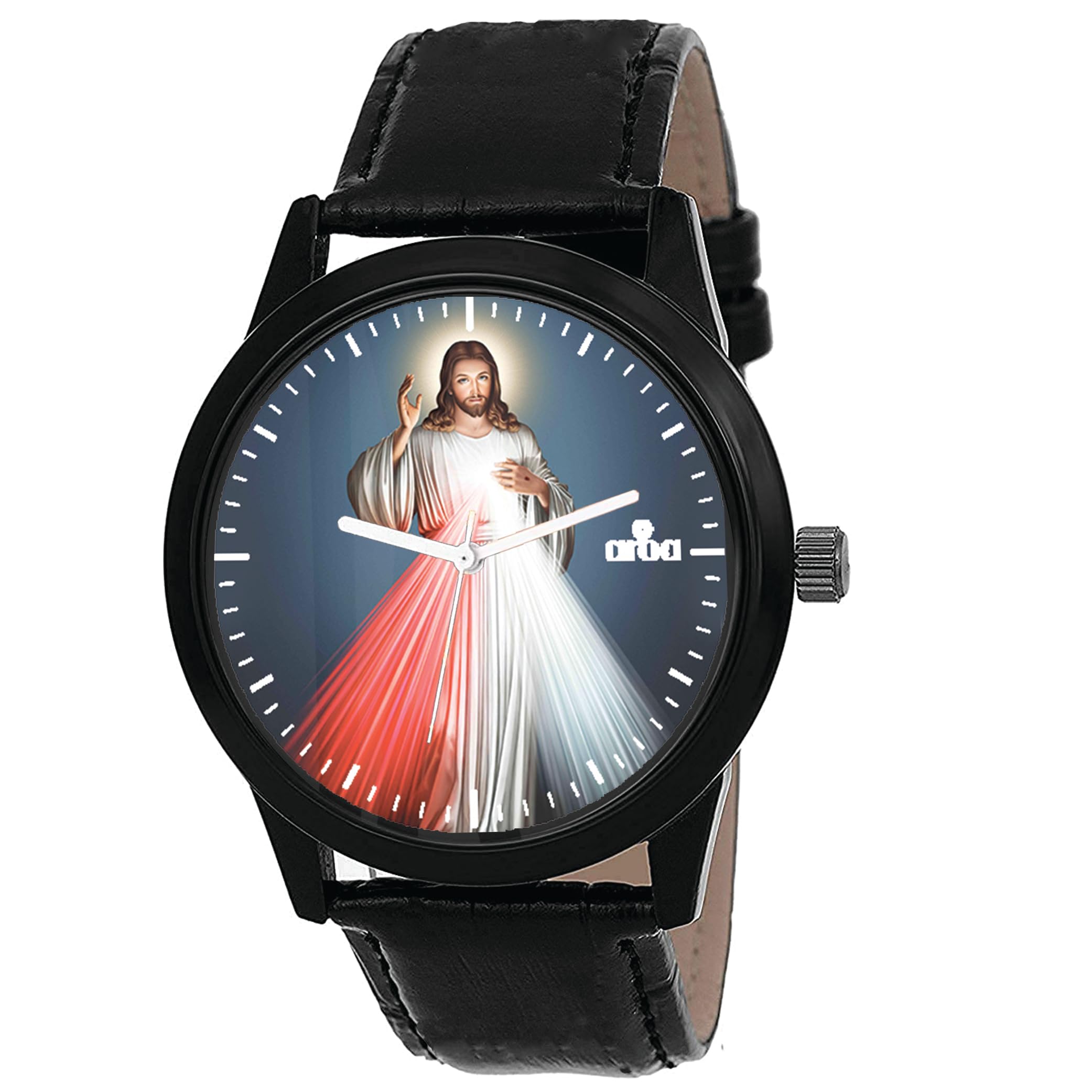 AROA Watch New Watch for Jesus, I Trust in You Model : 718 Black Metal Type Analog Black Strap Watch Blue Dial for Men Stylish Watch for Boys- (B0C7GW2M14) Amazon Price History, Amazon Price Tracker