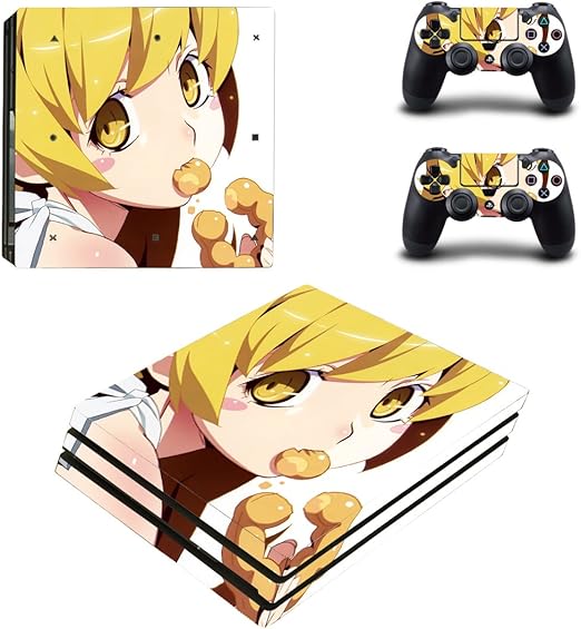 Amazon Ps4 プロ Pro スキンシール アニメ 偽物語 忍野 忍 本体用 コントローラー用 2枚 グッズ スキンシール Amazon Ps4 プロ Pro スキンシール アニメ 偽物語 忍野 忍 本体用 コントローラー用 2枚 グッズ スキンシール