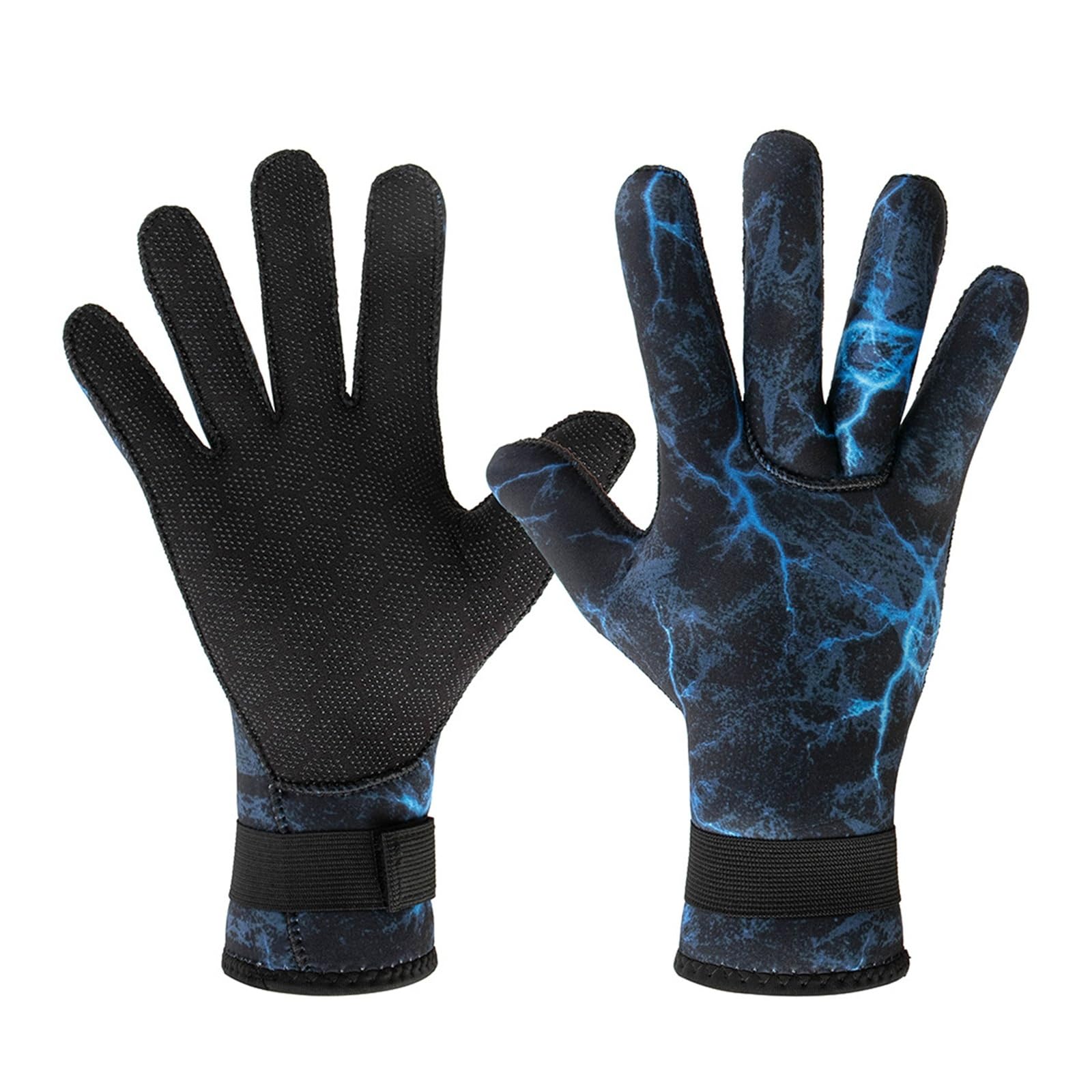 Générique Gants de plongée 3mm, résistants à l'usure, maintien au chaud en hiver, for la pêche sous-marine