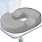 BlissTrends Donut Pillow Seat Cushion,Donut Chair Cushions for Postpartum Pregnancy & Hemorrhoids,Tailbone Pain Relief Cushion,Memory Foam Lifting Cushions for Office&Home Chairs (Light Grey)