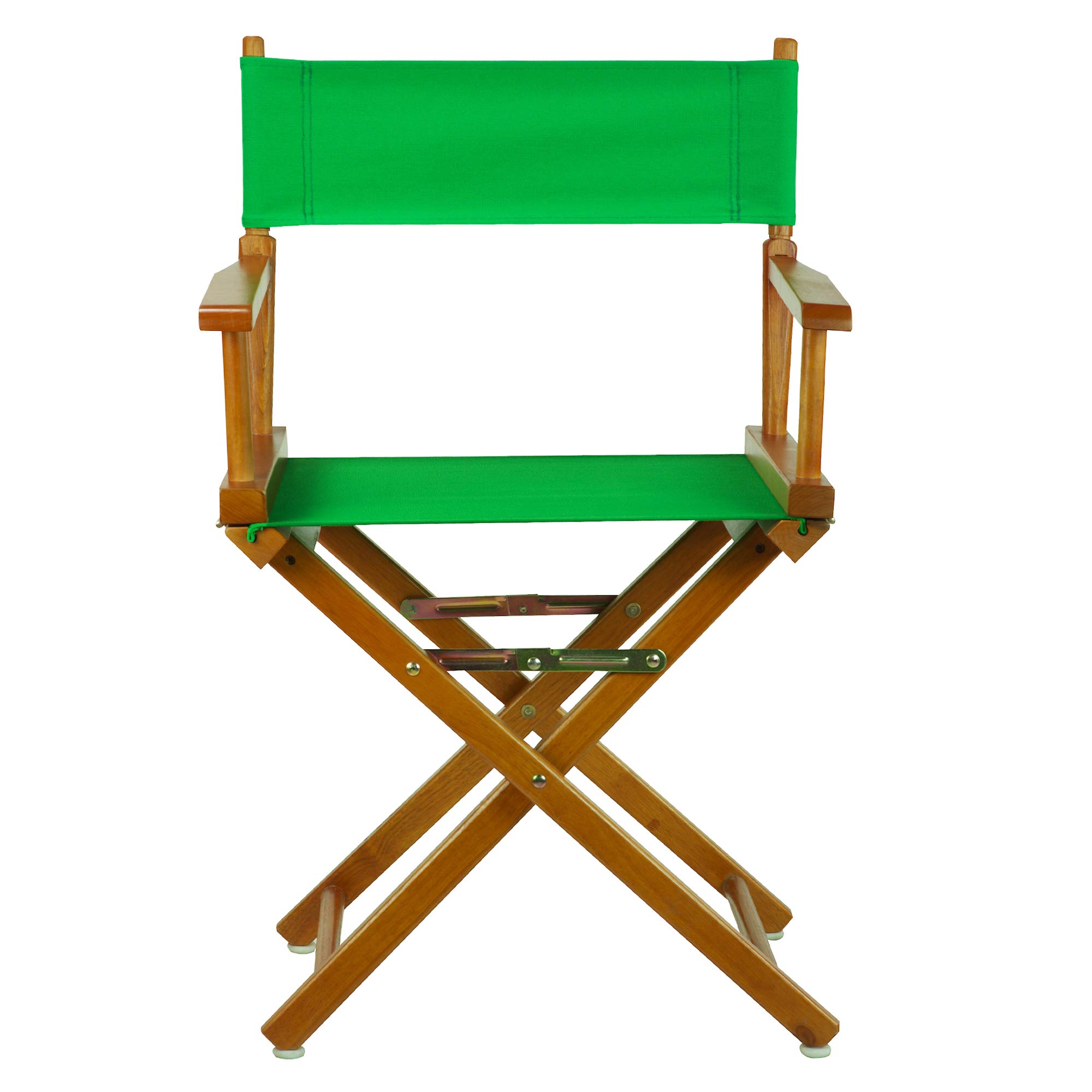 Casual Home Director's Chair ,Honey Oak Frame/Green Canvas,18