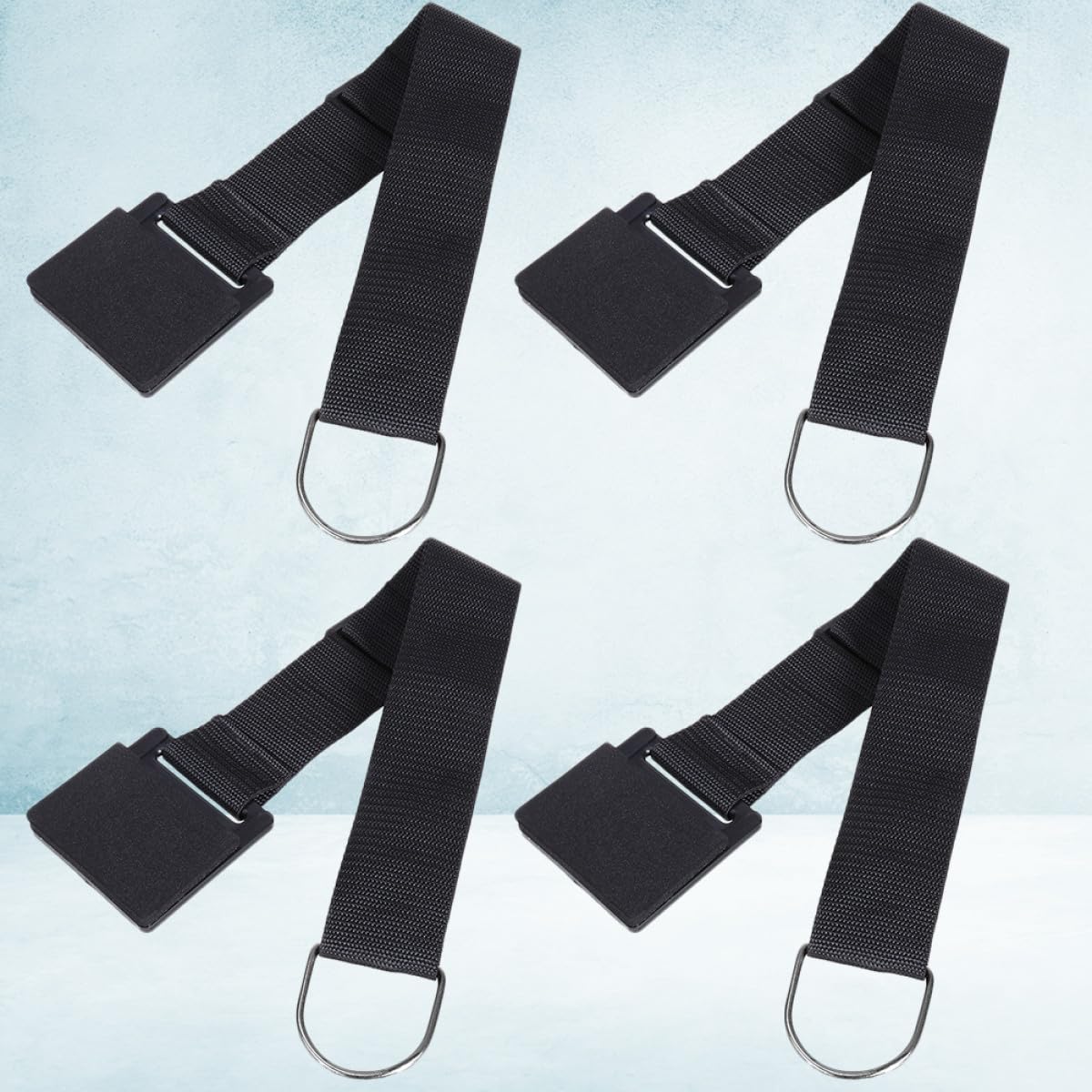 Gatuida Correa Antideslizante Soporte Plegable Ajustable para Violonchelo y Contrabajo de 40 a 70cm de Resina Negra Paquete de 4 Piezas para Estabilidad Segura