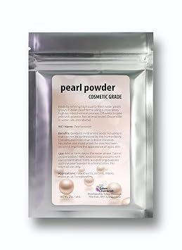 Pure Pearl Powder DIY Cosmetic Grade Pearl Powder For Face, Making Face Mask, Cream And Lotion 2 Ounce / 56 gram