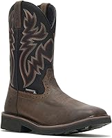 Vista 3 de WOLVERINE Botas de trabajo Rancher impermeables Steeltoe con punta cuadrada de 10 pulgadas para hombre