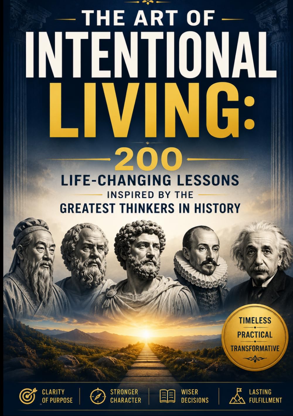 The Art of INTENTIONAL LIVING: 200 Life-Changing Lessons Inspired by the Greatest Thinkers in History
