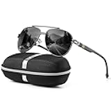 Polarized Aviator Sunglasses for Men Women- Fashion Shades Retro Sun Glasses Driving Fishing Golf UV Protection