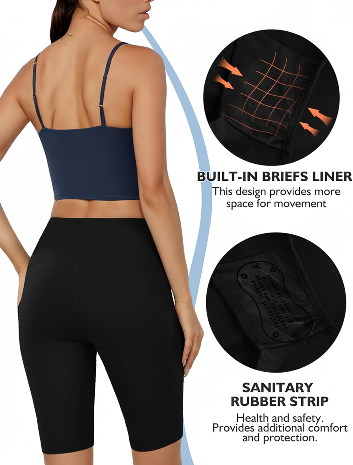 Buauty Women’s High Waisted Swim Board Shorts 3"/7"/9"/12" with Pockets Swimsuit Bottoms Liner Quick Dry UPF50+