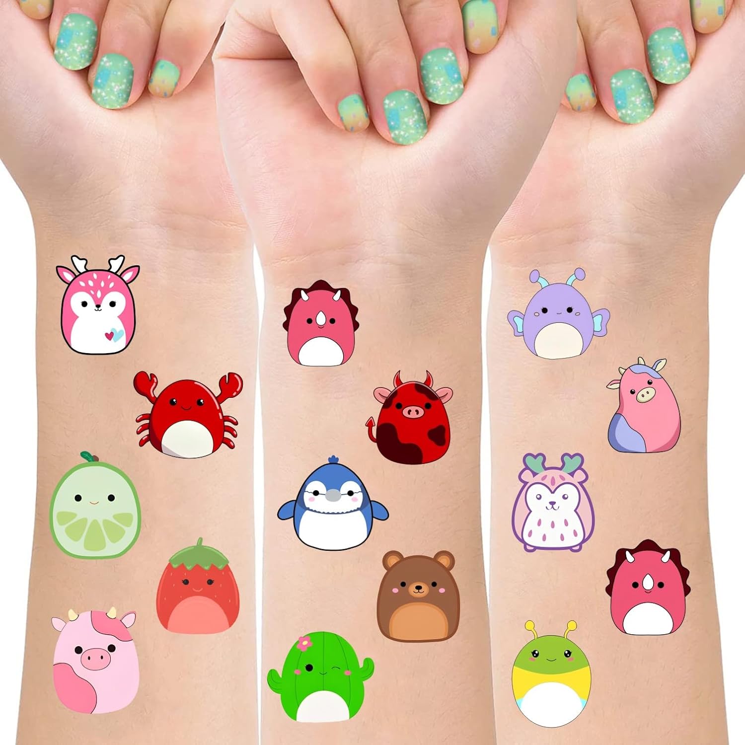 Tatuaggi Temporanei Per Bambini - 8 Fogli Con 160+ Motivi | Impermeabili E Atossici, Per Feste E Regali - Foto 5