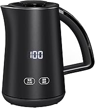 Electric Kettle Electric Pot Compact 7-Step Temperature Control 0.8L Single Living Two Living Boiling Kettle Display 900W 2-Hour Keep Warm Double Structure Touch-Safe Rapid Boiling Anti-Dry