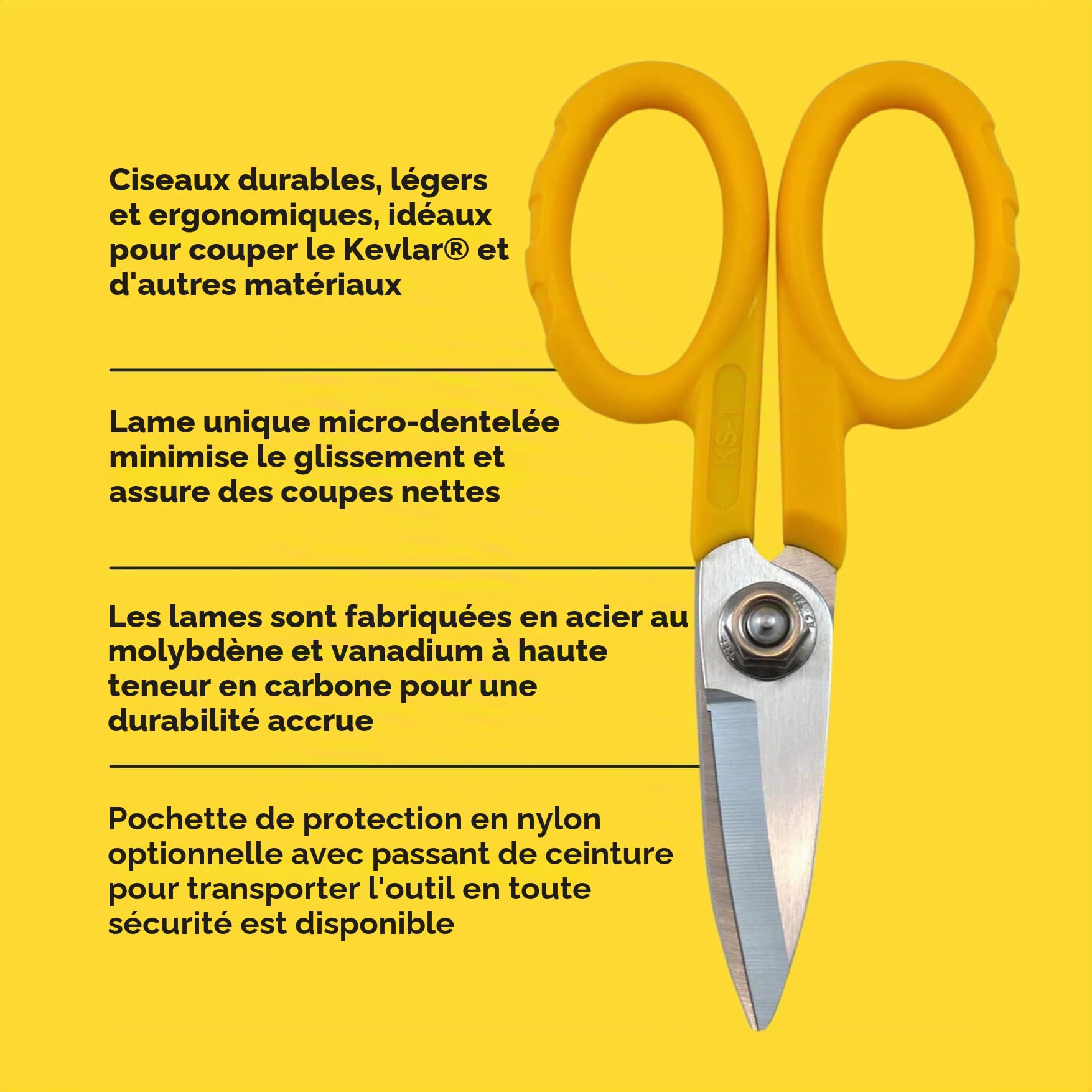 Miller KS 1 Kevlar Cisailles