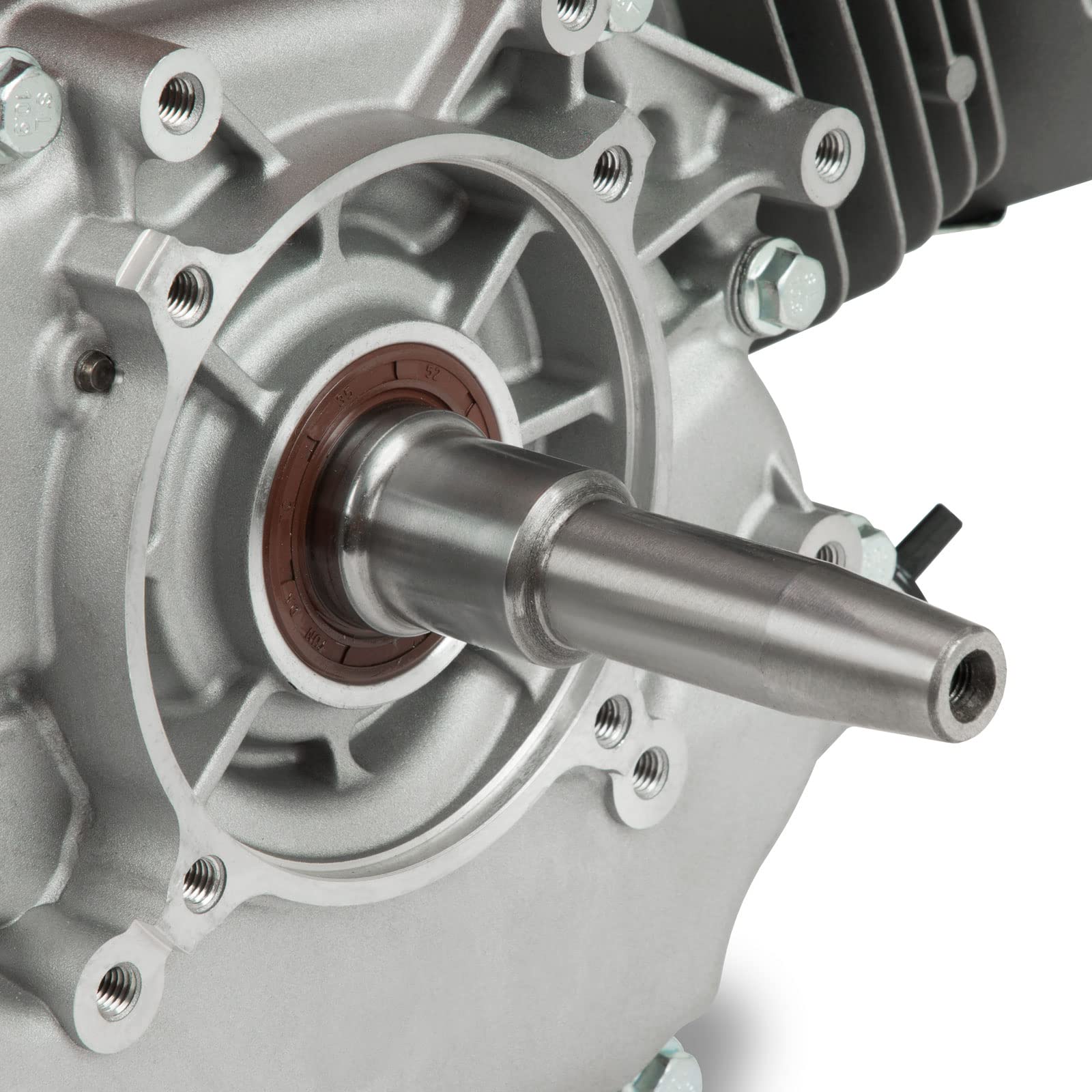 EBERTH 15 CV 11,03 kW moteur à essence avec arbre conique de 22 mm Ø, moteur de karting, sécurité manque d'huile, 4 temps, 1 cylindre, 420 ccm de cylindrée, refroidi par air, démarrage par câble