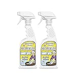 Grandma\'s Secret Spot Remover Laundry Spray - Chlorine, Bleach and Toxin-Free Fabric Stain Remover for Clothes - Removes Oil, Paint, Blood and Pet Stains - 16 Oz, 2 Pack