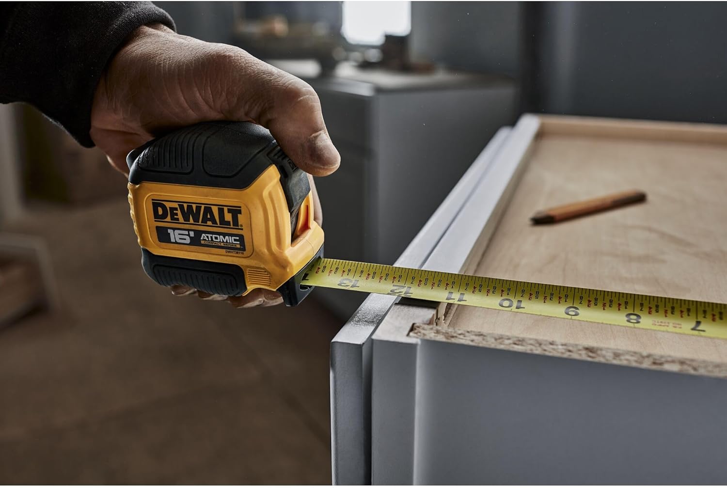DEWALT Atomic Compact Series 16 ft. Tape Measure (DWHT38116S)