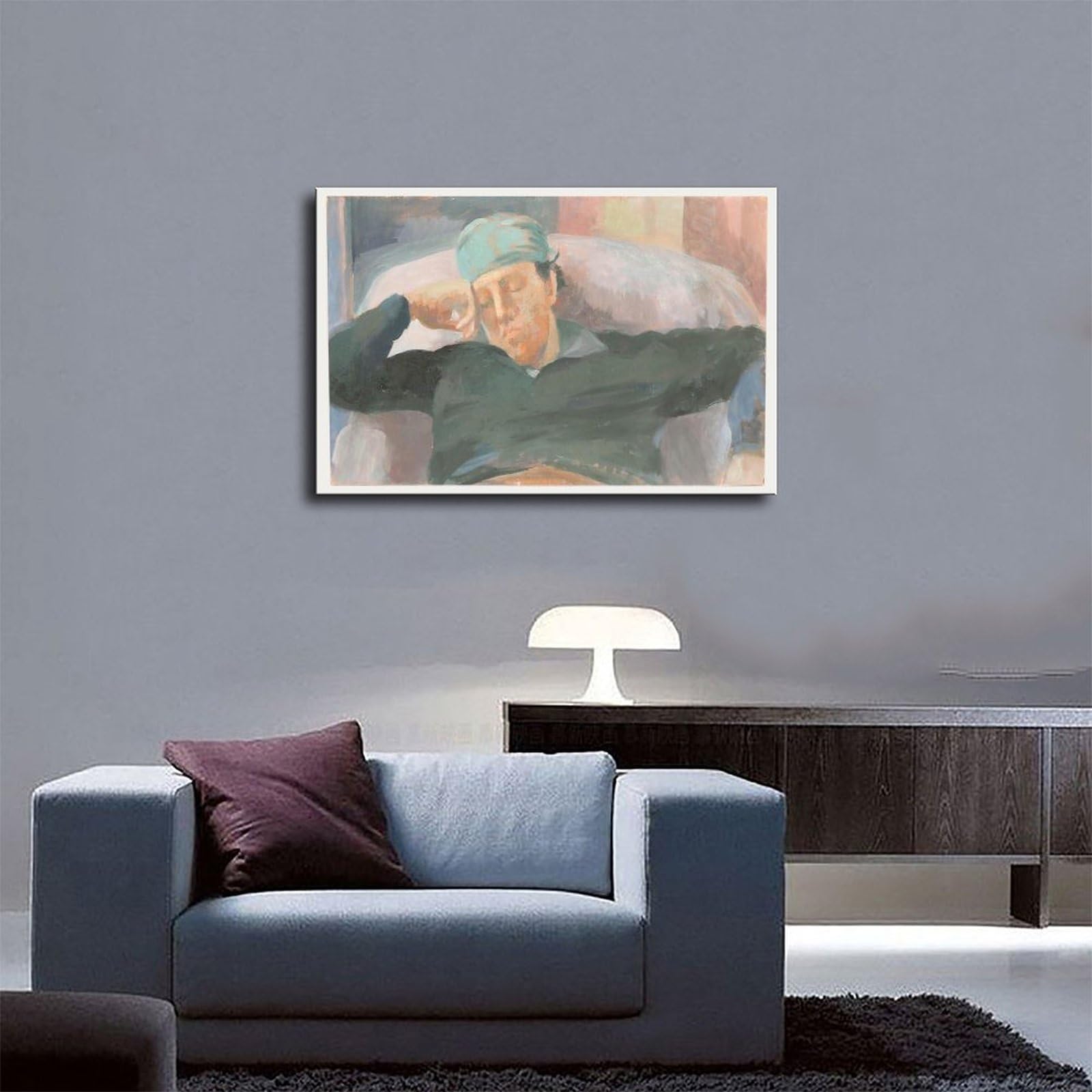 ANFOTCM Bernadette Kelly (b.1933) plakaty na płótnie sztuka ścienna sypialnia biuro pokój dekoracja prezent 60 x 90 cm