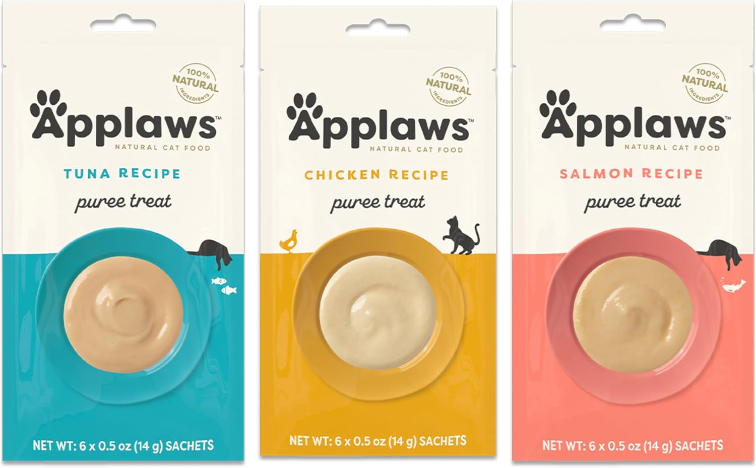Premios y Snacks para Gatos Sabores Variados 18 Sachets