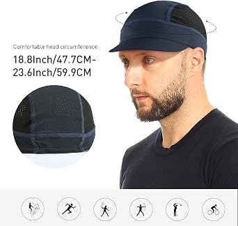 Arcweg Cycling Caps Breathable Under Helmet Bike Hat Sweat Wicking Sunproof Hat