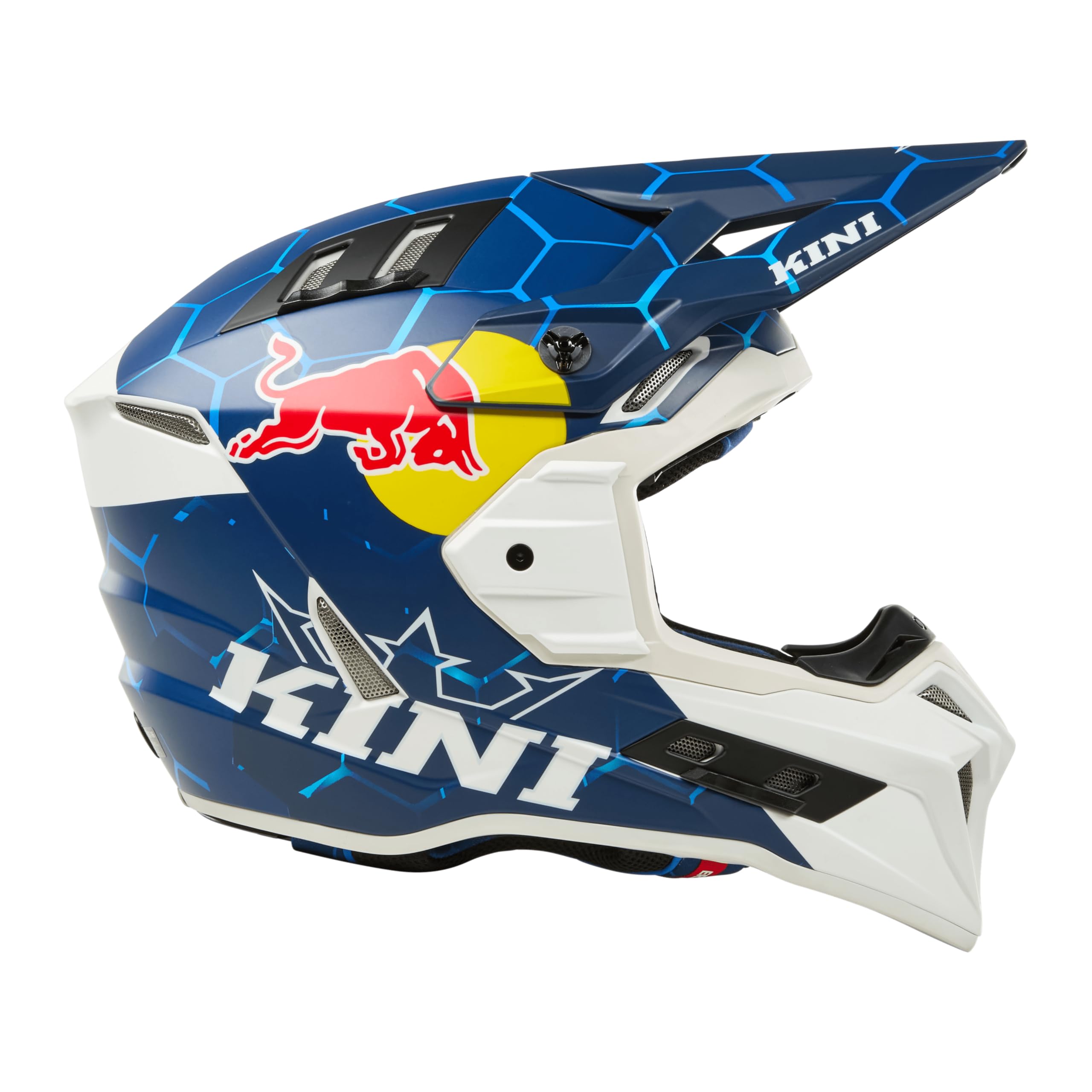 EXC Motocrosshelm Kini Red Bull 1.0 blau/weiß M