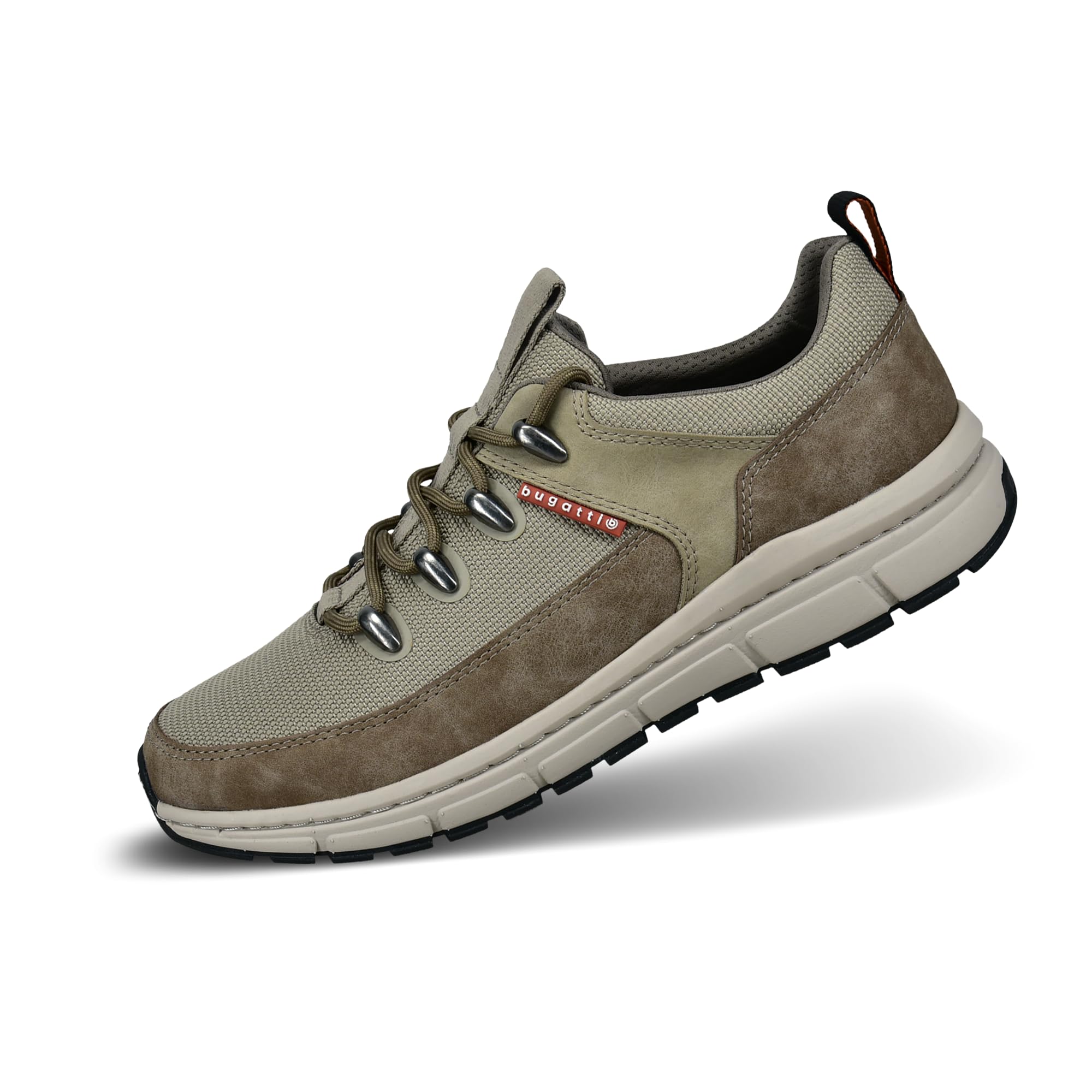 bugatti Men's Lace-Up Shoes in Beige, Beige Taupe, 7 UK