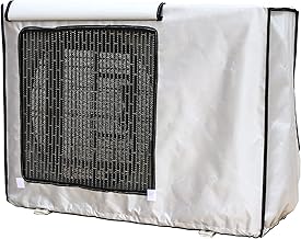 Air Conditioner Outdoor Unit Cover, Sun, Wind, Rain, Snow Protection, Freeze Prevention, Heat Shielding, Anti-deterioration, Dirt Prevention, Sunscreen, Waterproof, Dustproof, No Removable