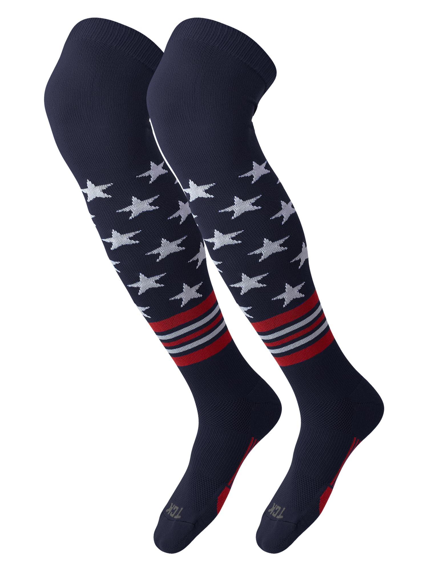 TCK USA Made Over Knee Baseball Socks