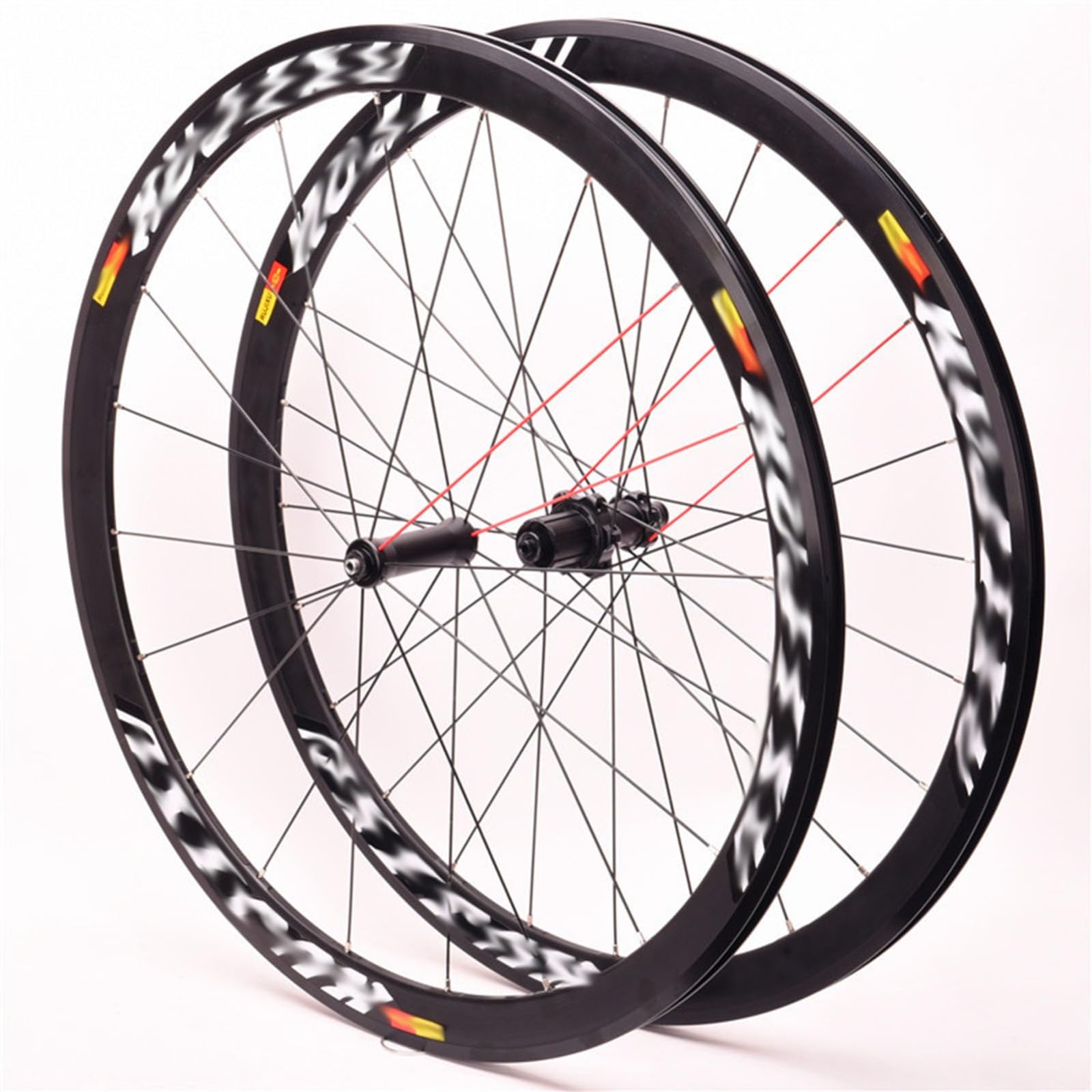 Zestaw kół rowerowych 700C Carbon V Brake 38mm głębokość Clincher koła rowerowe z włókna węglowego przednie tylne koła zestaw kół wyścigowych dla 8 9 10 11 prędkości