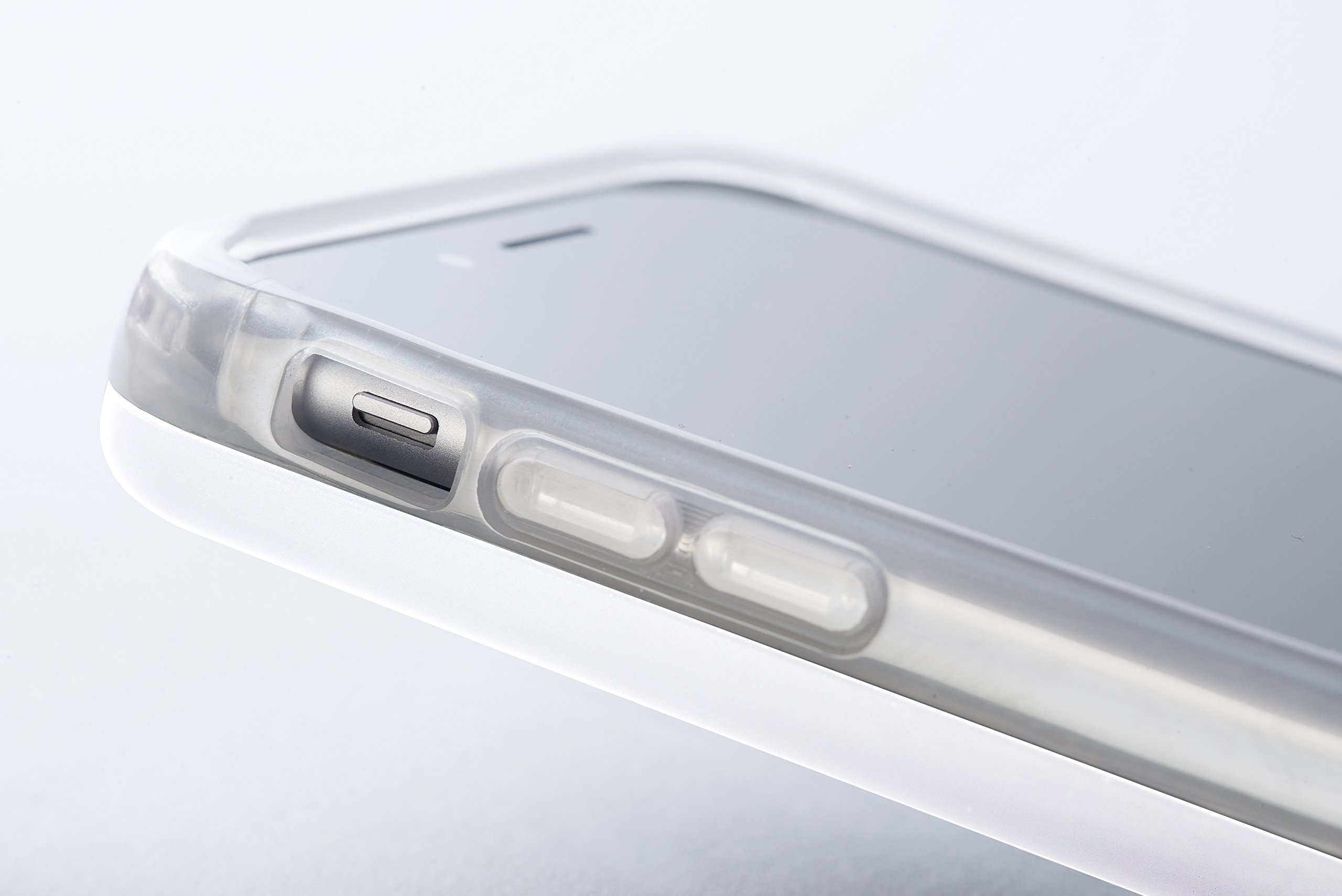 Amazon.com: LuMee Duo Selfie Phone Case, White Glossy