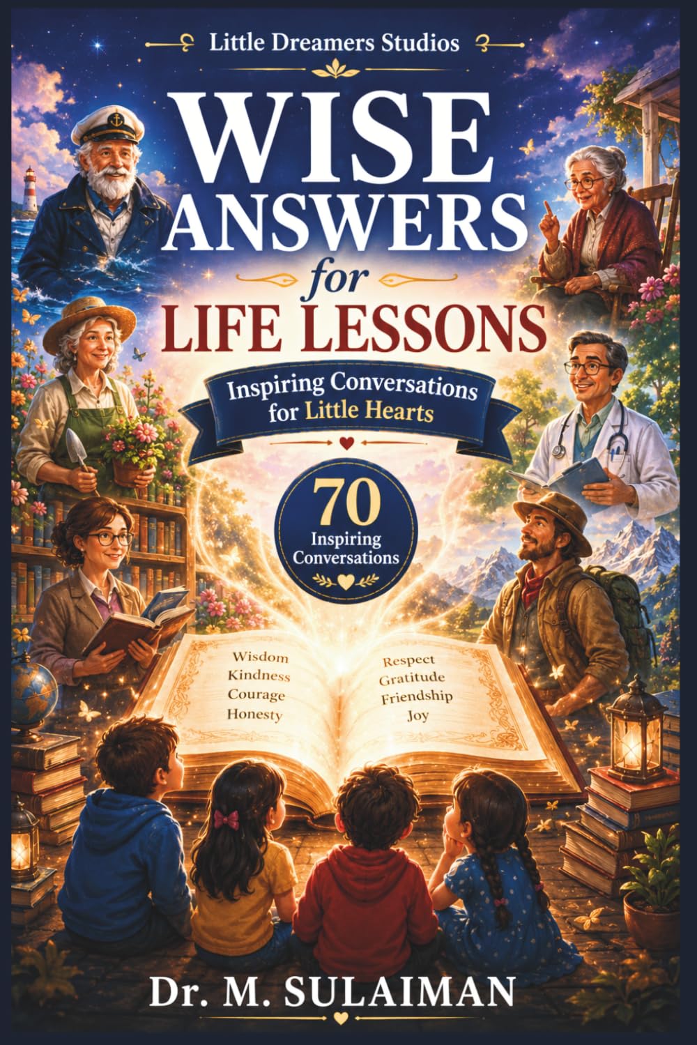 Wise Answers for Life Lessons: 70 Inspiring Conversations About Kindness, Courage, Honesty, Respect, and Gratitude