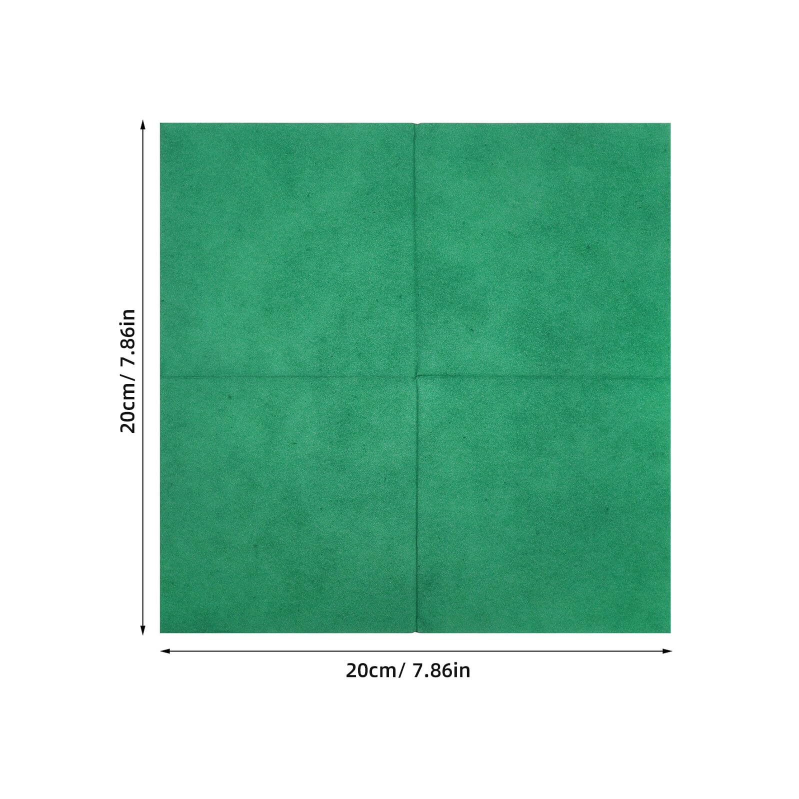 Servilletas de Papel Verdes Desechables 25 Piezas sin Polvo Absorbentes para Fiestas Bodas Banquetes y Baño Toallas de Mano para Invitados