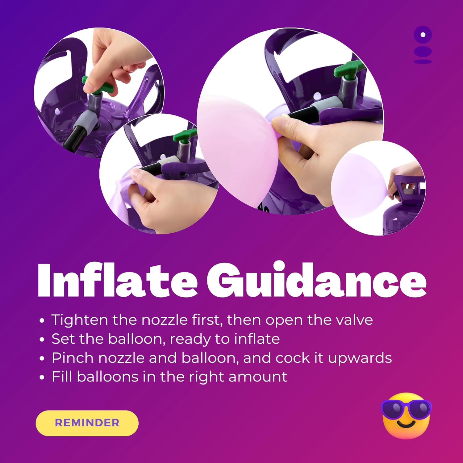 GasClub 13L Helium Tank for Balloons At Home Helium Balloon tank Up To 50 Latex Balloons