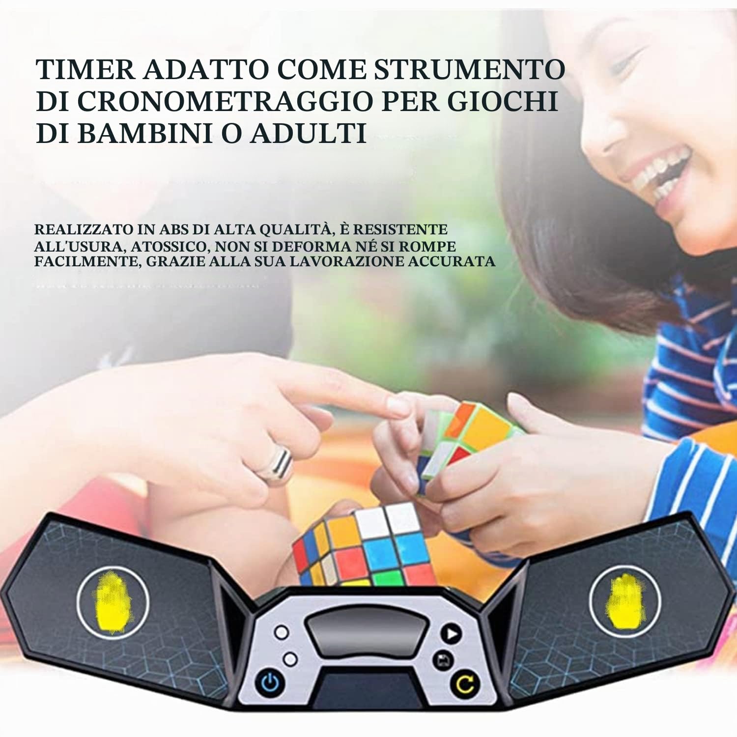 Timer di velocità, controllo tattile professionale con display, calcolo automatico per competizioni, regalo educativo per bambini