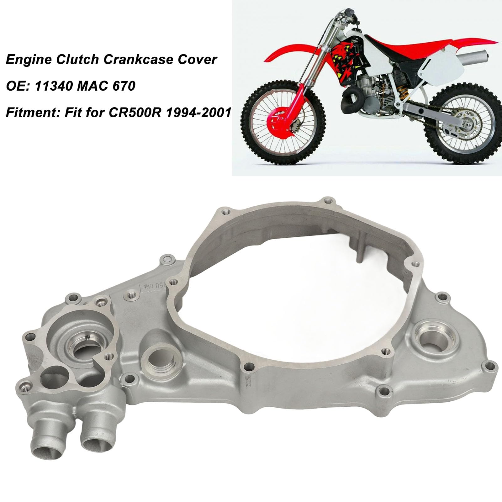 Amazon.co.jp: EngineCrankcase 交換用カバー CR500R 1994-2001 High 