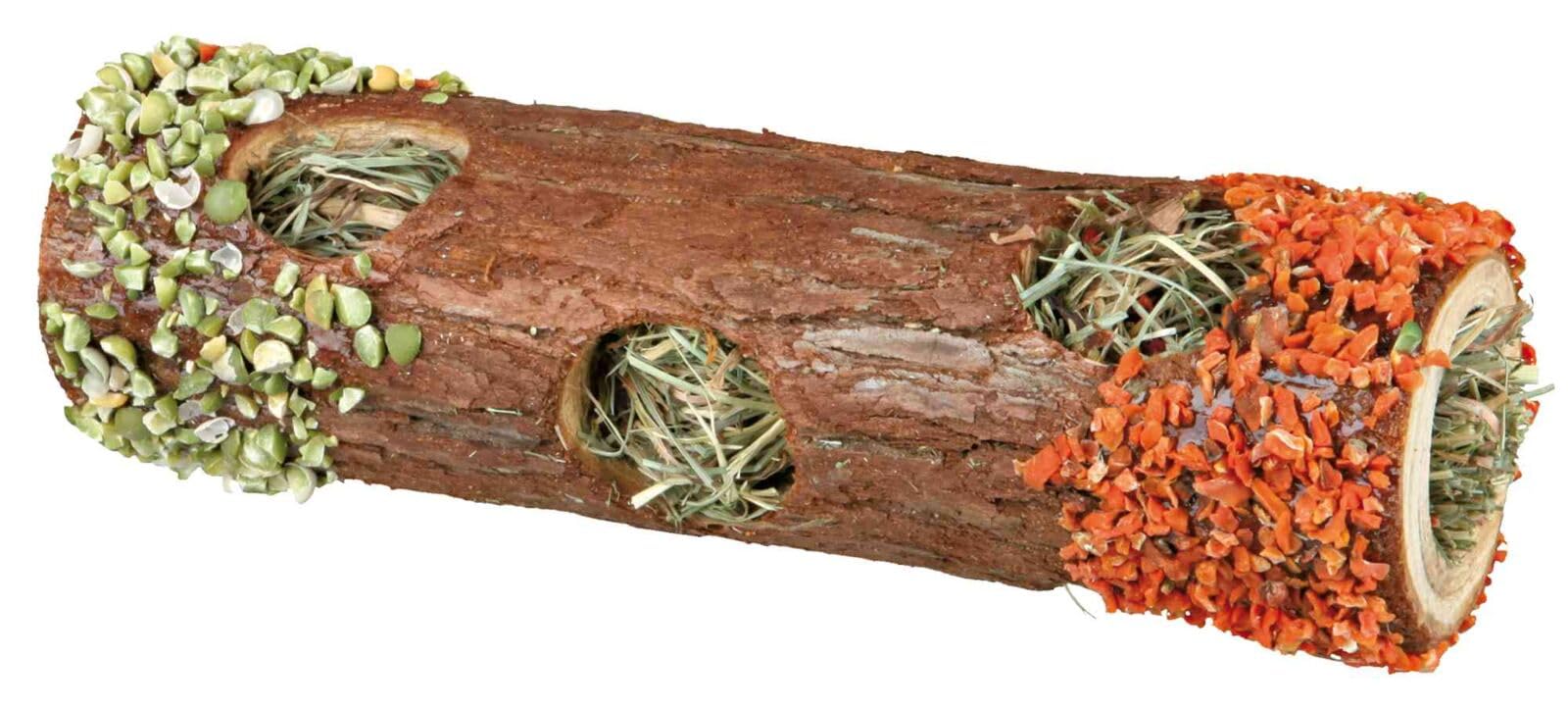 Trixie Pure Nature Tube Tunnel With Hay For Animals - 6.5 X 20 Cm - 25G Grain Small