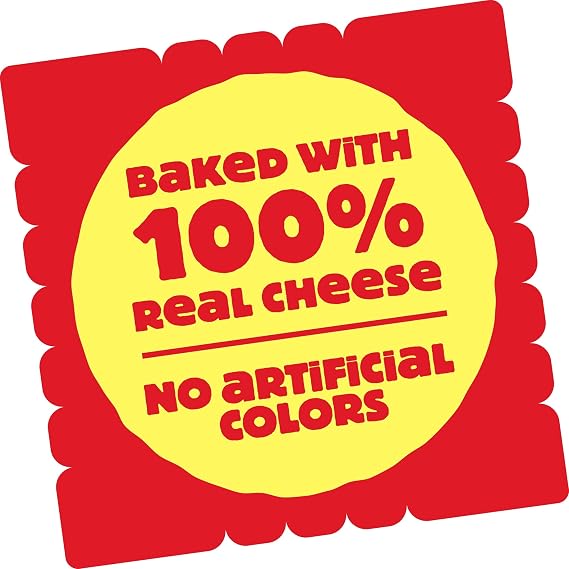 Cheez-It Cheese Crackers, Baked Snack Crackers, Lunch Snacks, Family Size, Extra Toasty, 21oz Box (1 Box)