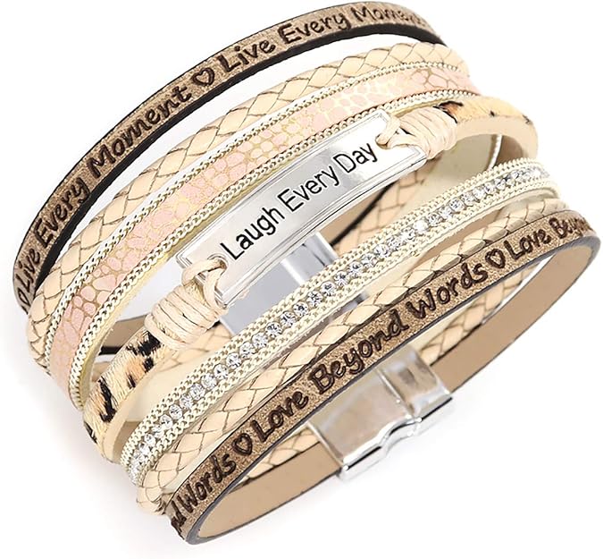 XWXWXW Cadeau De Courage Porte Cle Femme Cadeaux D'encouragement Porte Cle Persévérance