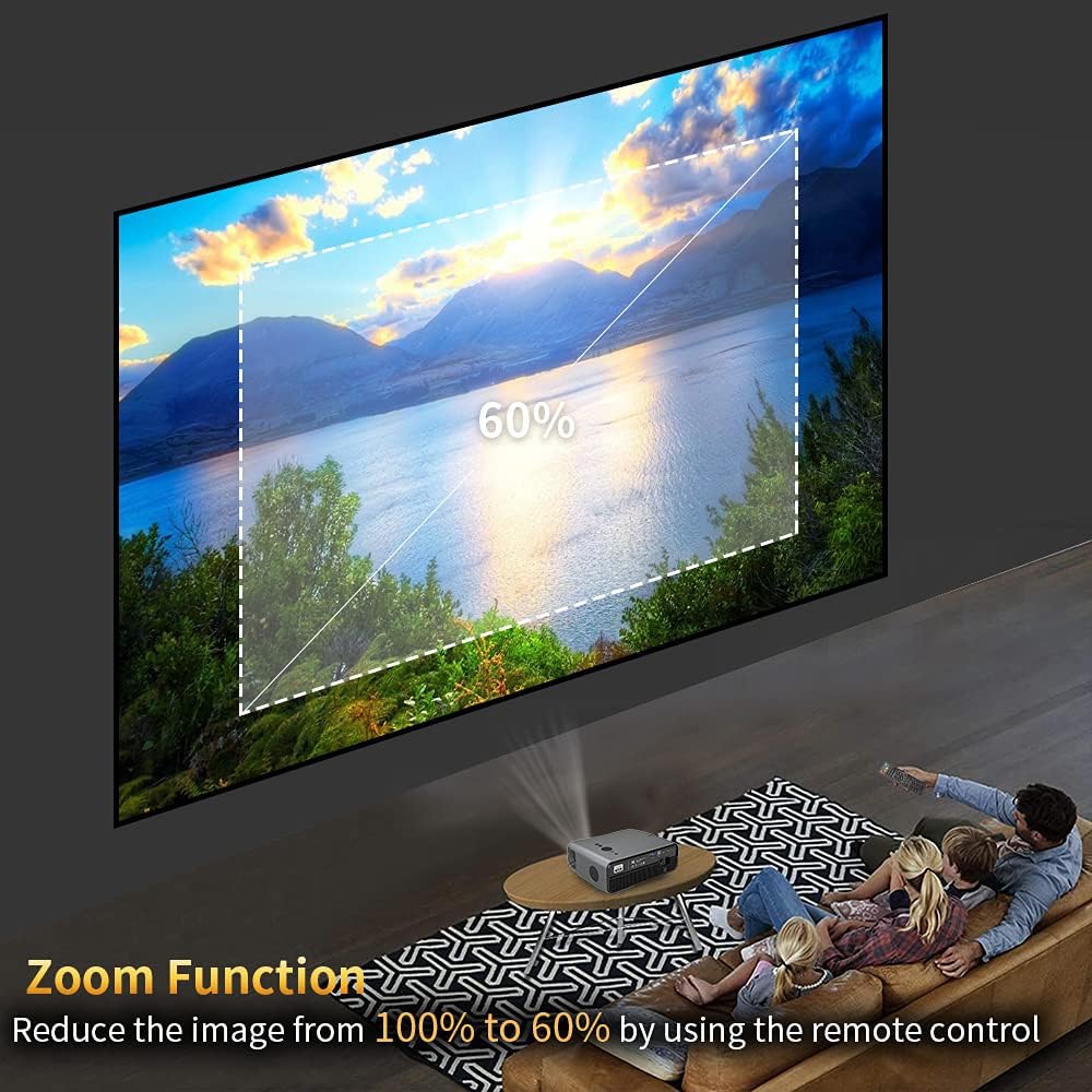 Special Bluetooth Wireless Projector Portable Led WiFi Outdoor Movie Smart Projector Home Theater Airplay for iPhone Android Dvd Tv Stick Laptop Ps5 Usb Hdmi