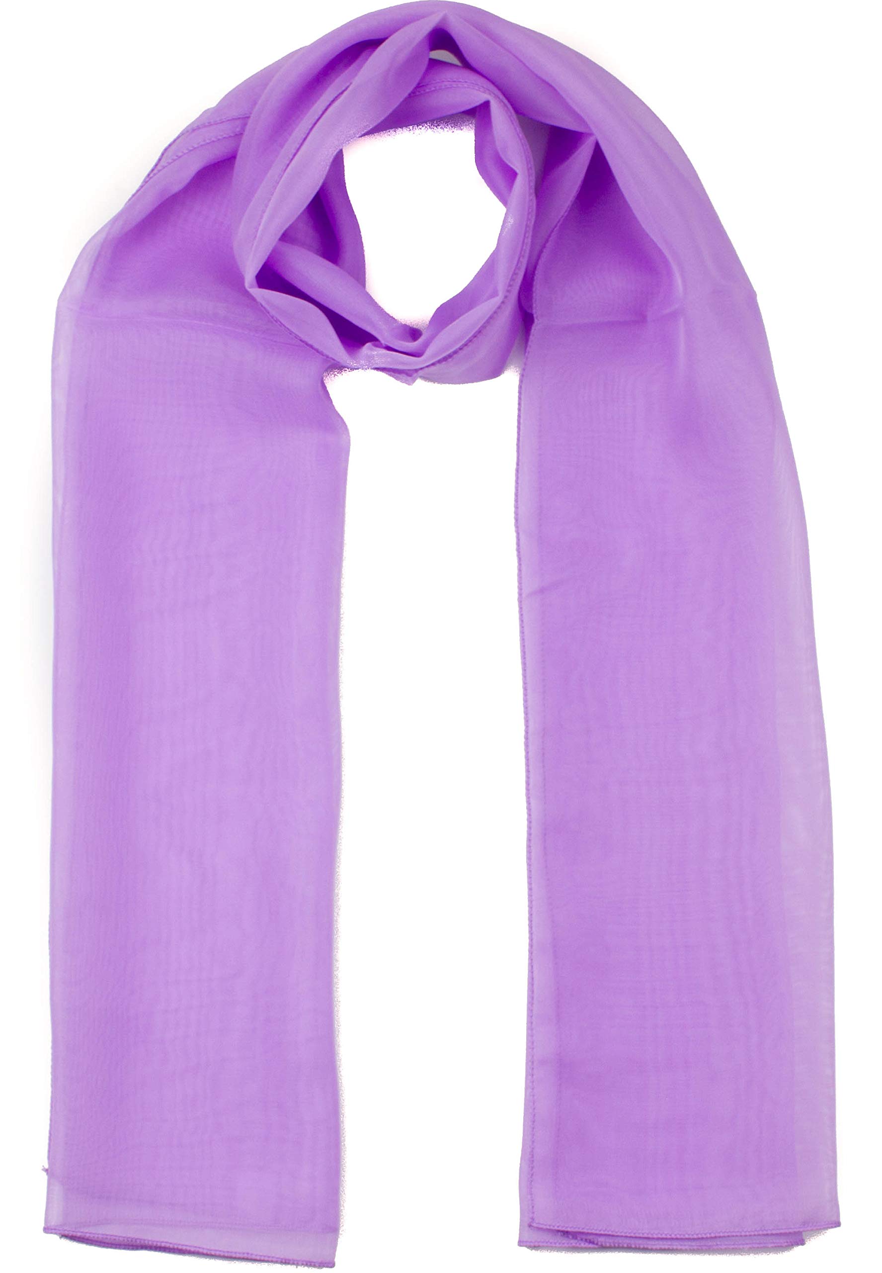 MytoptrendzChiffon Scarf Lightweight Classic Long Sheer Wrap for Women