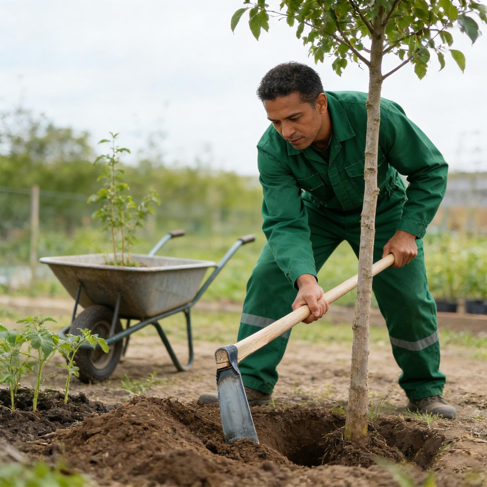 Zappa da giardino in acciaio al carbonio, per diserbo