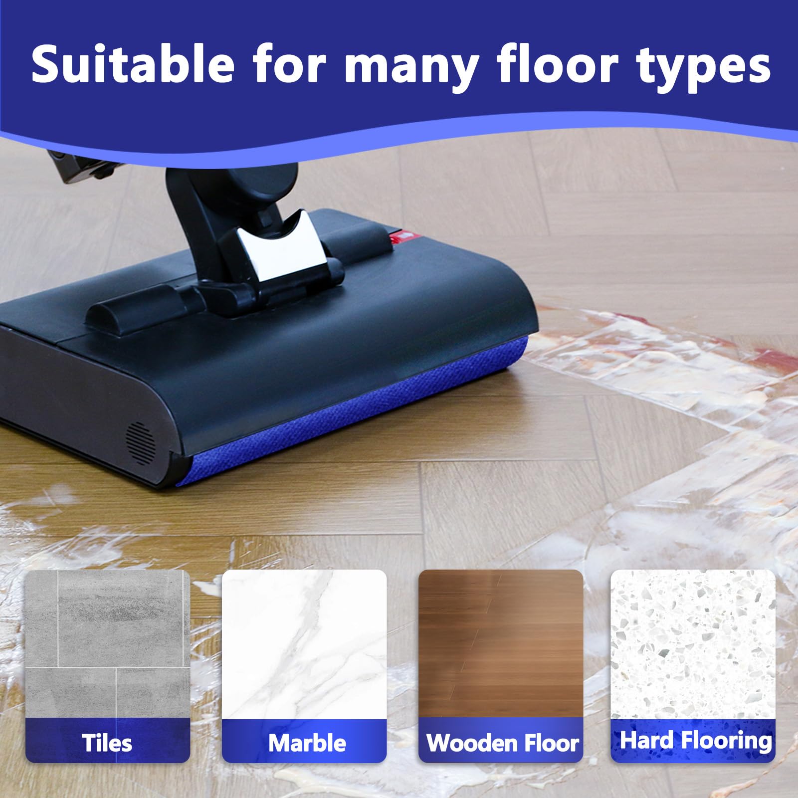 2 cepillos de rodillo de repuesto compatibles con aspiradora Dyson Wash G1, accesorios de cepillo de doble tambor, 2 rodillos de cepillo