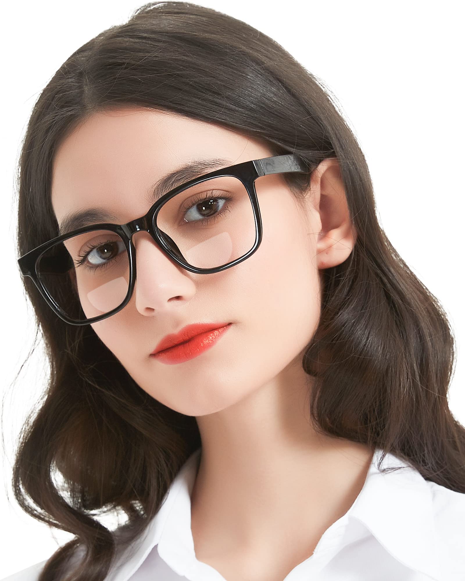 MARE AZZURO Large Bifocal Reading Glasses Women Blue Light Blocking Readers 1.0 1.25 1.5 1.75 2.0 2.25 2.5 2.75 3.0 3.5