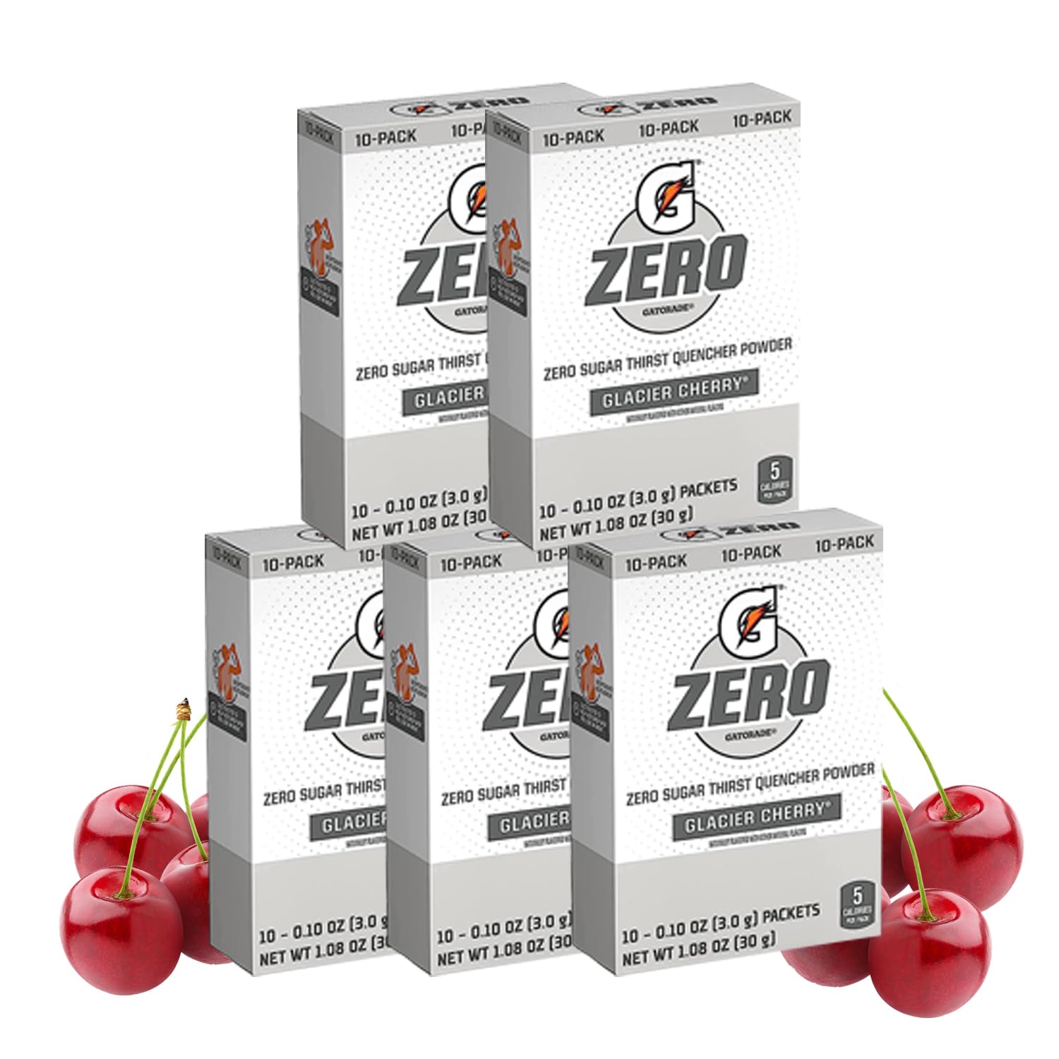 Gatorade Zero Powder Packets, Glacier Cherry, 50 Counts, 0
