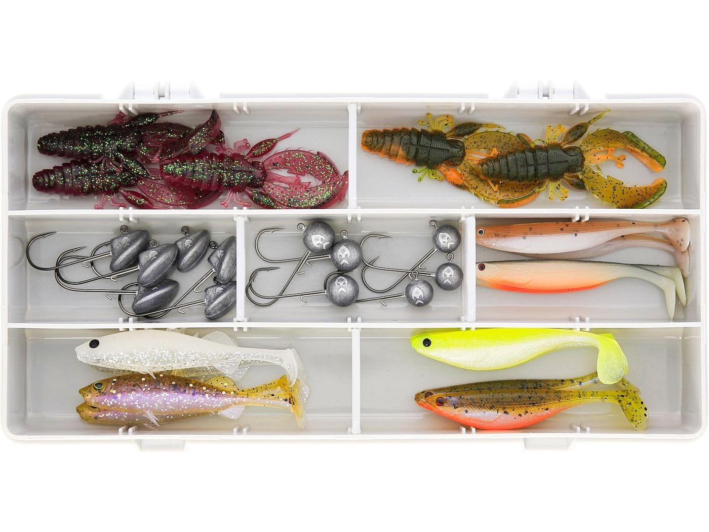 Westin Perch Box Jigging - 30-teiliges Köderset