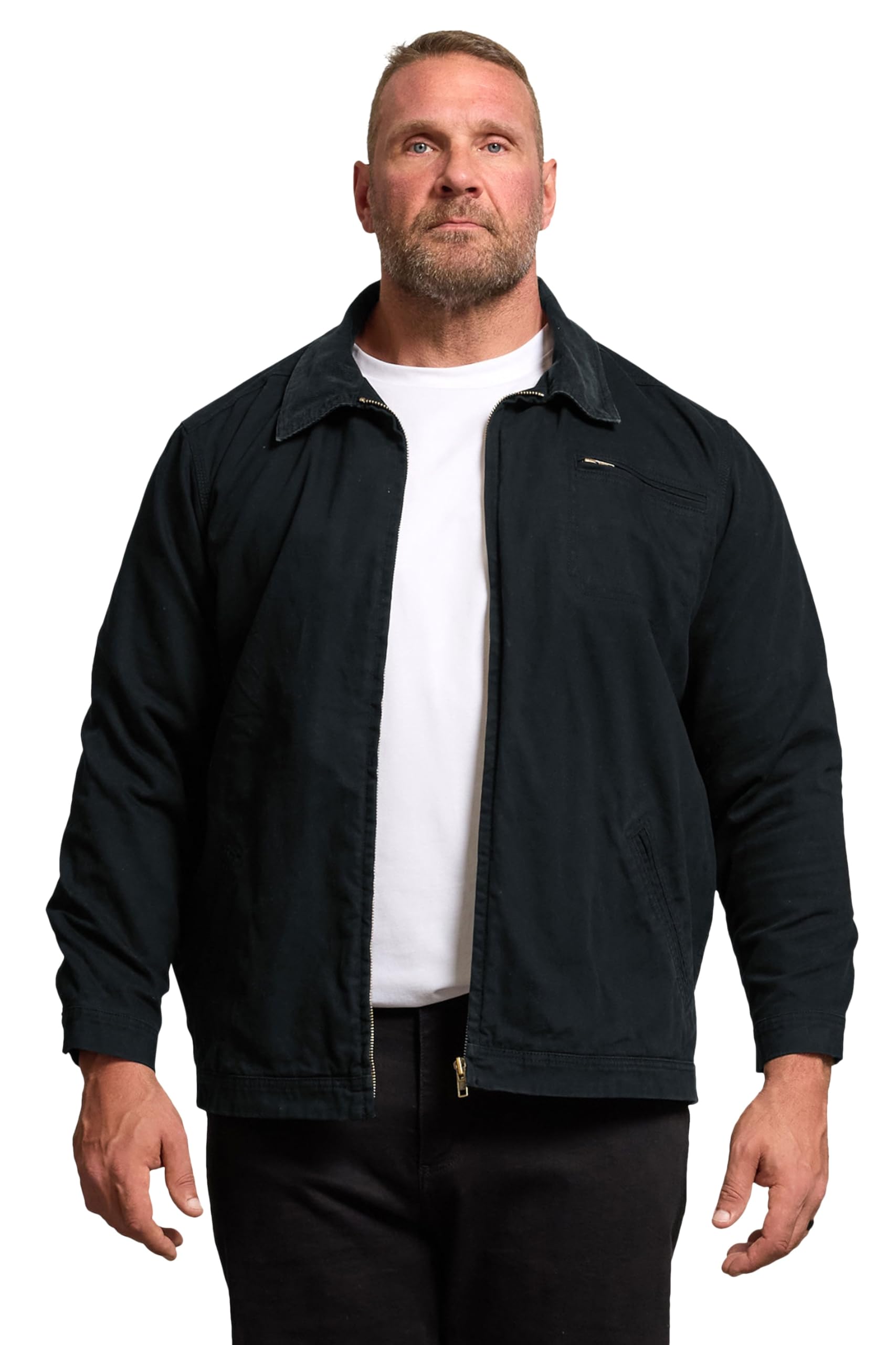 BadRhino Big & Tall Canvas Worker Jacket - Men's - Plus Size Curve