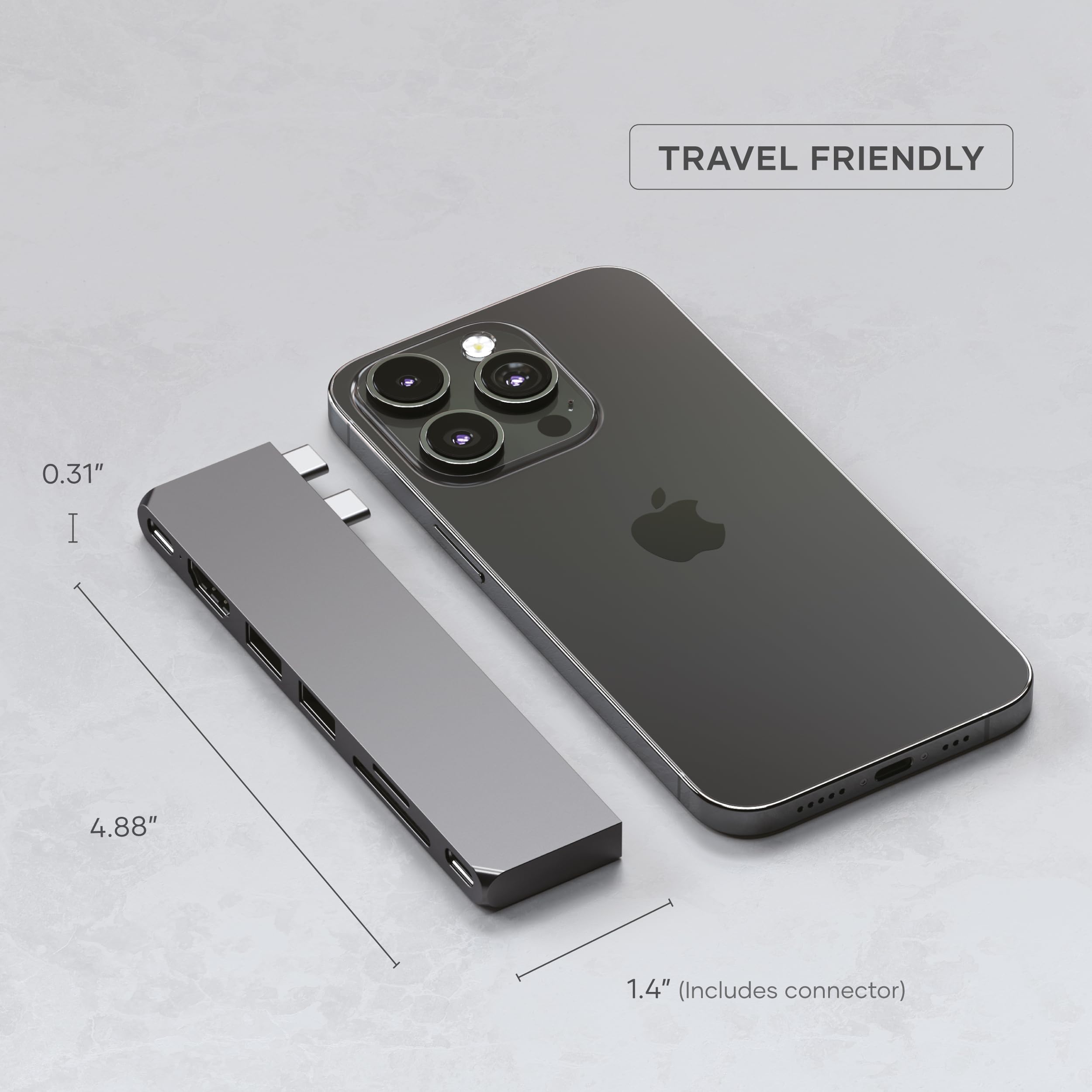 SATECHI PROハブスリム7IN2 Amazon.com: Satechi 7 in 1 USB C Hub Multiport Adapter Pro Slim